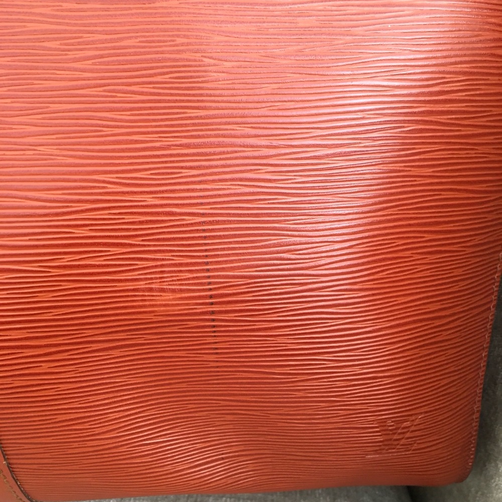 Authentic Louis Vuitton unisex Keepall 50 travel bag brown leather - Picture 9 of 16